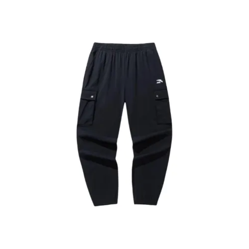 Anta Life Collection Knitted Sweatpants Men's Basic Black