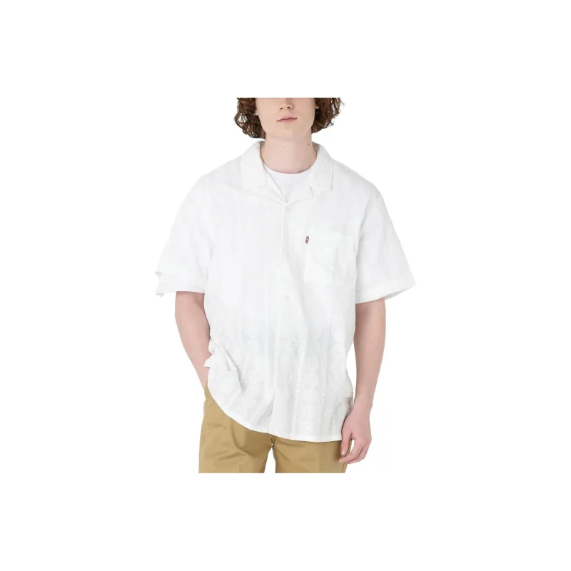 Levis Shirts Men White-0