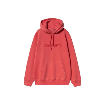 Carhartt WIP SS24 Hooded Duster Sweat Sweatshirt Unisex Samba Red