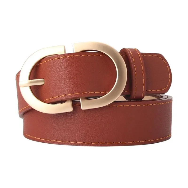 JEANSWEST PU Leather Belts Women's 2.8cm-20