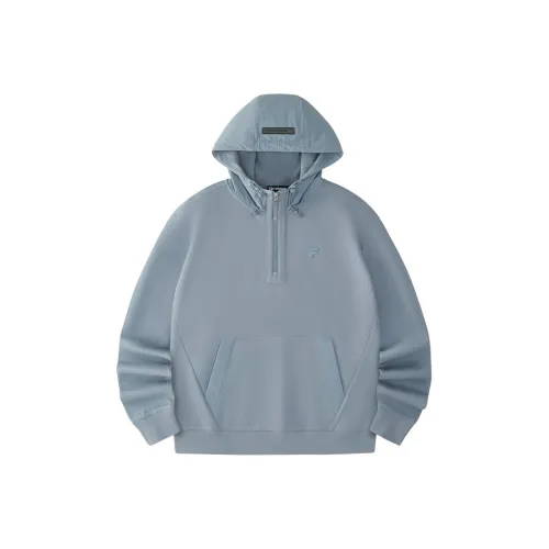 FILA FUSION Sweatshirt Men's Blue Beige Gray