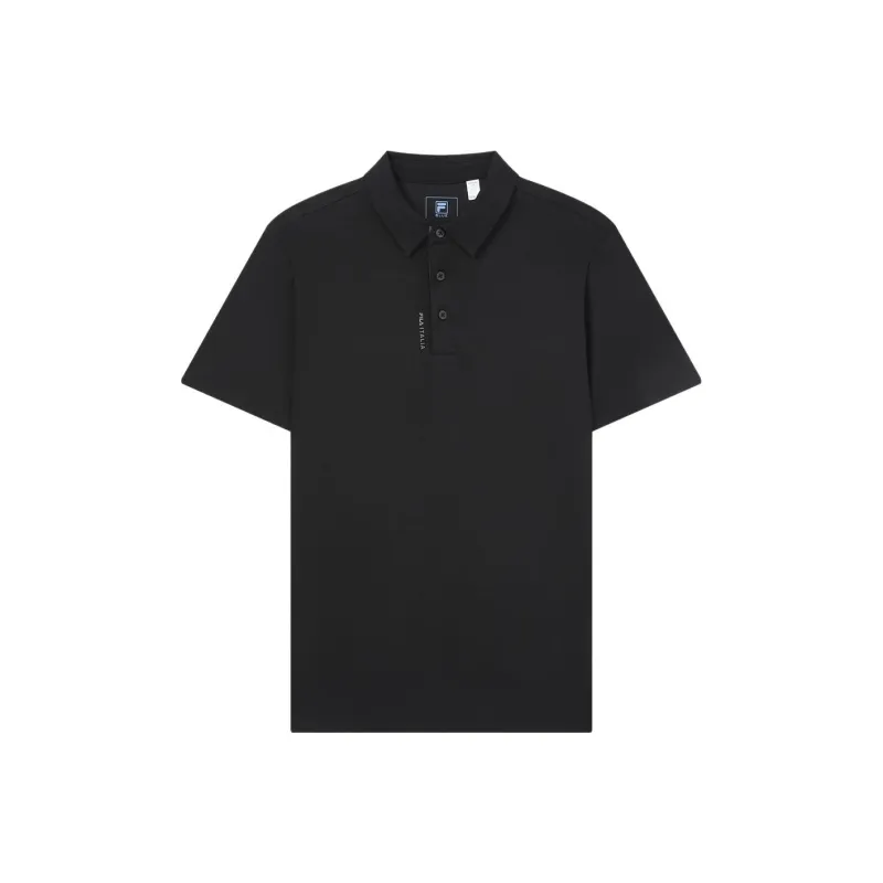 FILA Polo Shirt Men's Jet Black-0