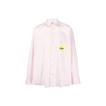 Vetements Shirts Men Pink