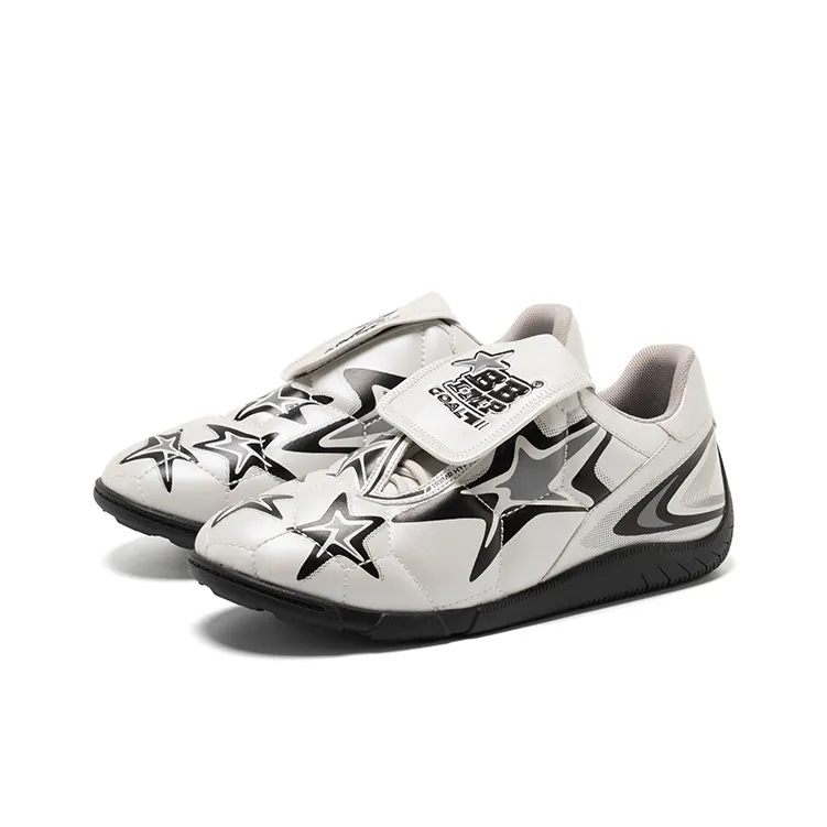 BBIMP Slip Resistant, Abrasion Resistant, Lightweight Low Top Casual Shoes Unisex White-1