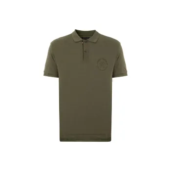 Tommy Hilfiger Polo Shirts Men Army Green RBN