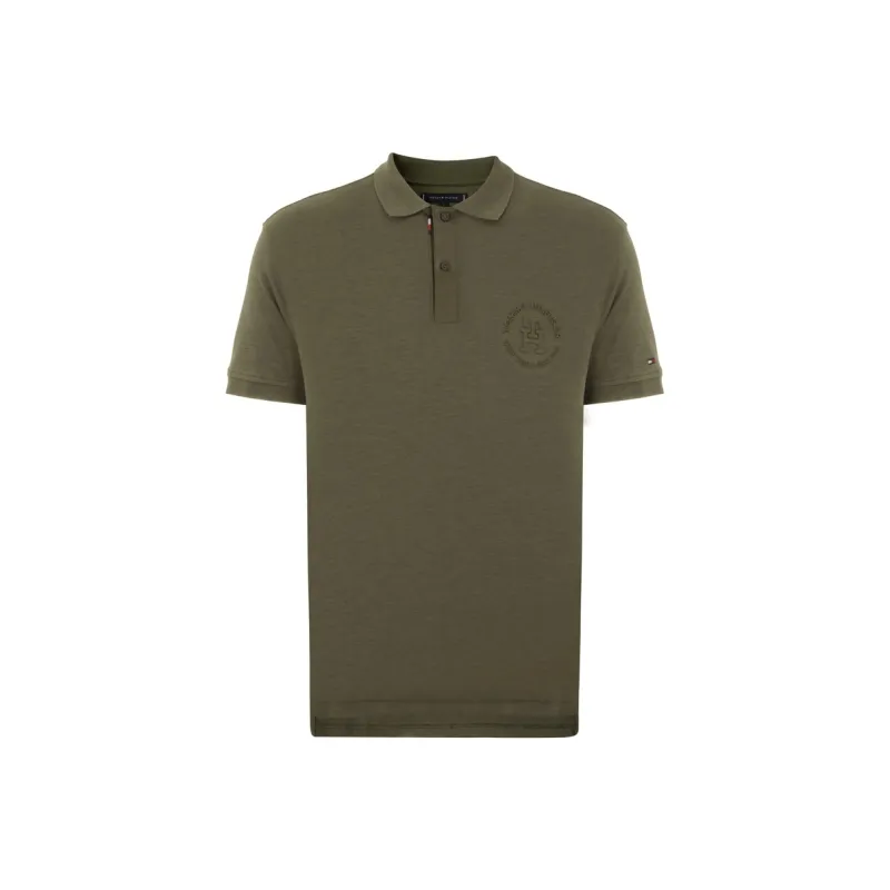 Tommy Hilfiger Polo Shirts Men Army Green RBN-0