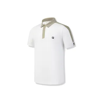 FILA Golf Series Polo Shirt Men's Jade White