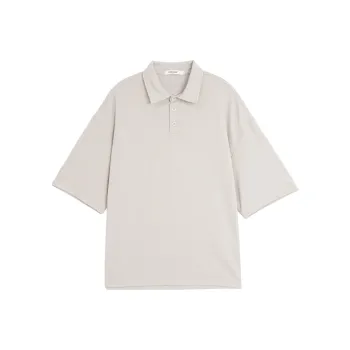 Bodydream Short Sleeved Polo Shirt Unisex Greige