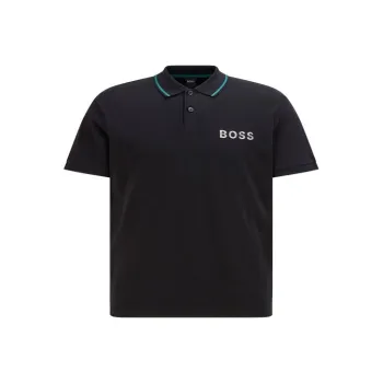 HUGO BOSS Polo Shirts Men Black