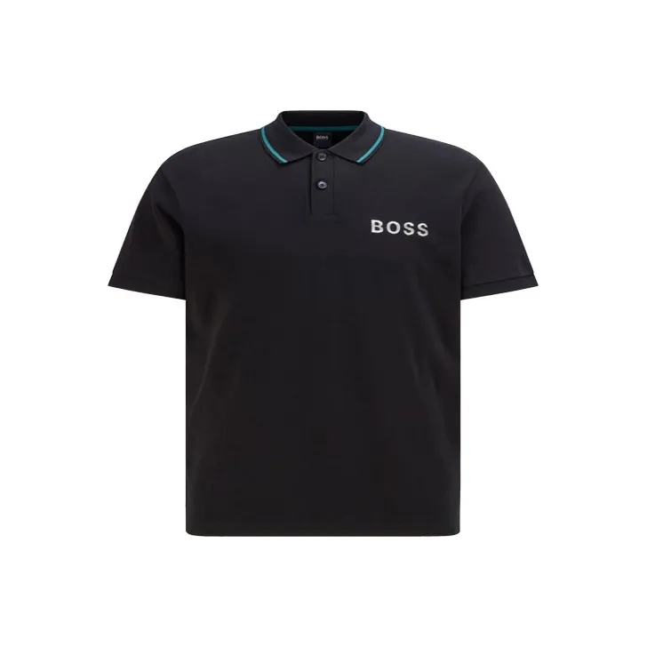 HUGO BOSS Polo Shirts Men Black-0
