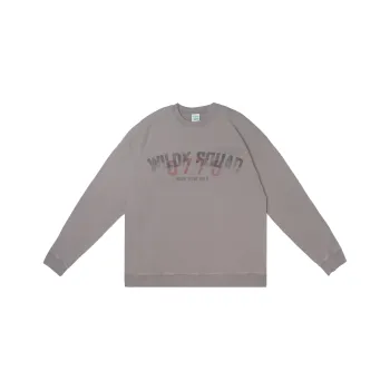 WILDX Sweatshirts Unisex Vintage Gray
