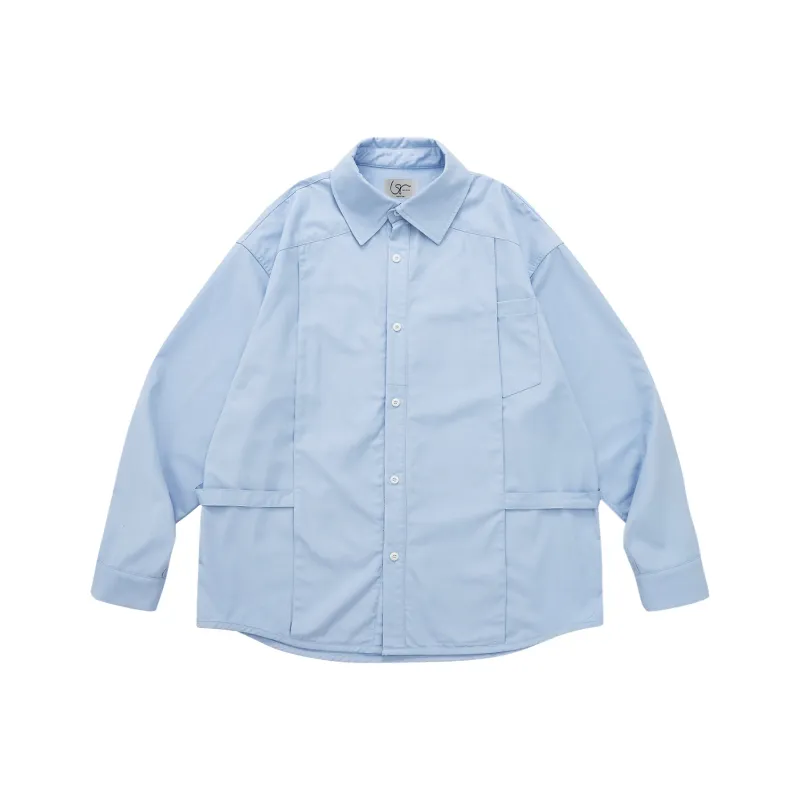 LR MADE Heavyweight Draped Long-Sleeved Shirt Unisex-0