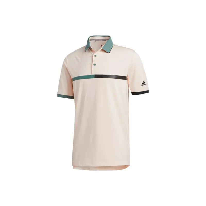 Adidas Polo Shirts Men Light Pink-0