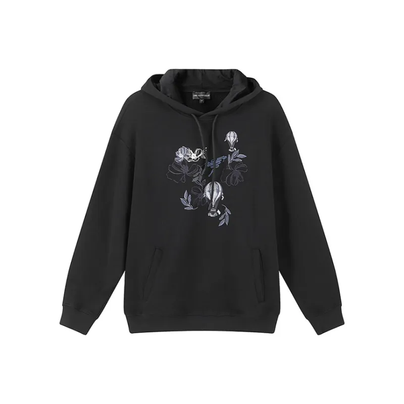 EMPORIO ARMANI FW23 Sweatshirt Men's Black-0