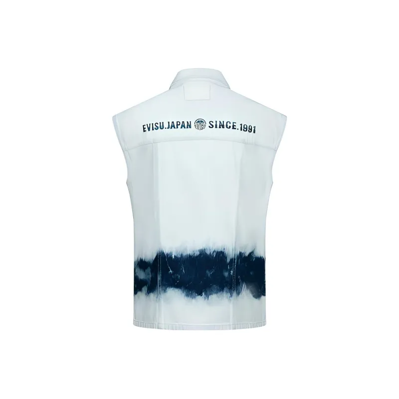 EVISU Vests Women's Denim Blue-1