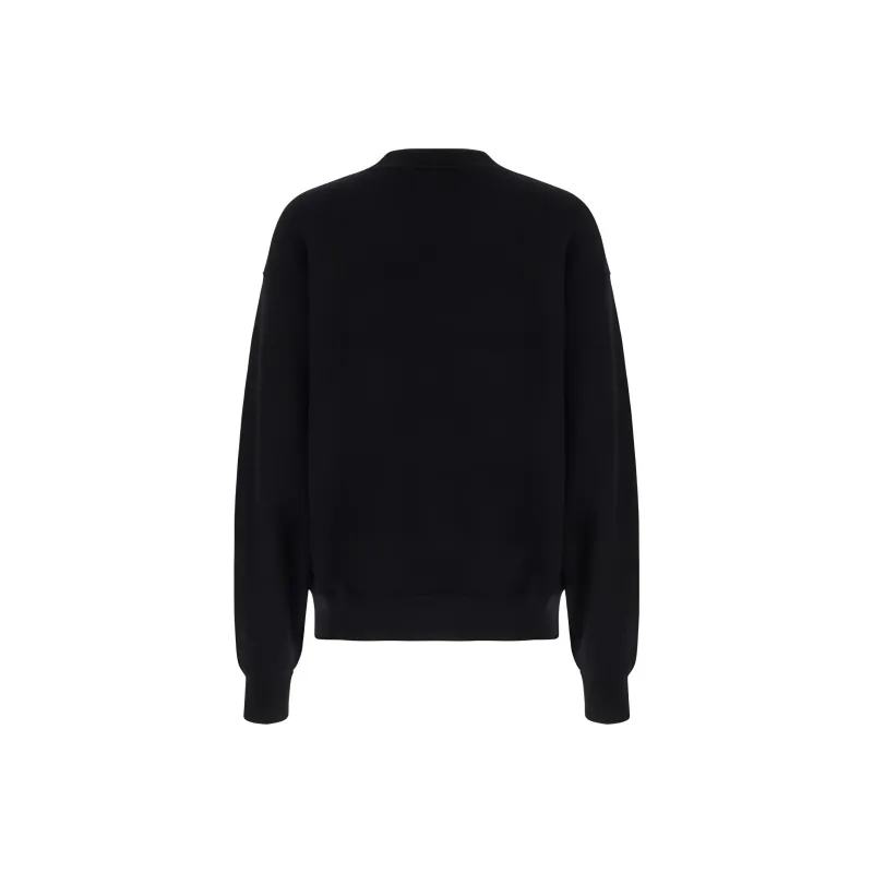 OFF WHITE Logo print Cotton Sweatshirt-1