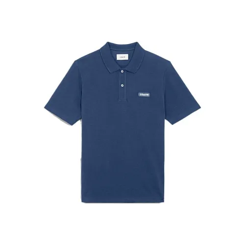 COACH SS23 Polo Shirt Men's Blue
