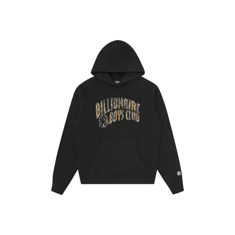 BILLIONAIRE BOYS CLUB Logo Printed Long Sleeved Hoodie-0