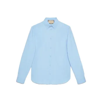 GUCCI SS23 Shirt Men's Light Blue