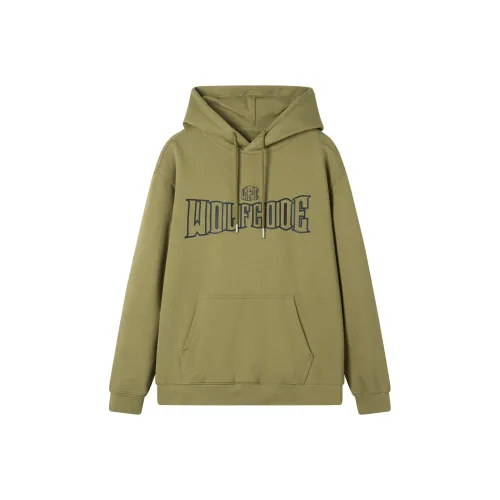 WOLF CODE Sweatshirt Unisex Olive Green