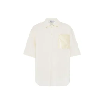 JW Anderson Quilted Pocket Short Sleeved Polo Shirt