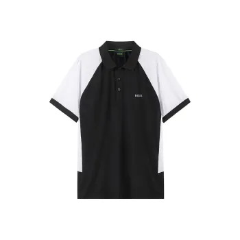 HUGO BOSS Polo Shirts Men Black