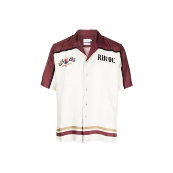 RHUDE Polo Shirts Men White