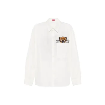 KENZO Happy Tiger Button Up Shirt