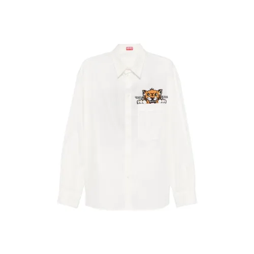 KENZO Happy Tiger Button Up Shirt