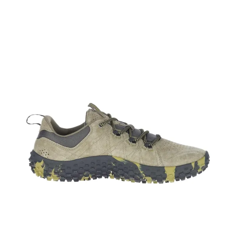 MERRELL Wrapt Low Top Casual Shoes Men's Olive Green-1