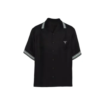 PRADA Short Sleeved Button Up Shirt