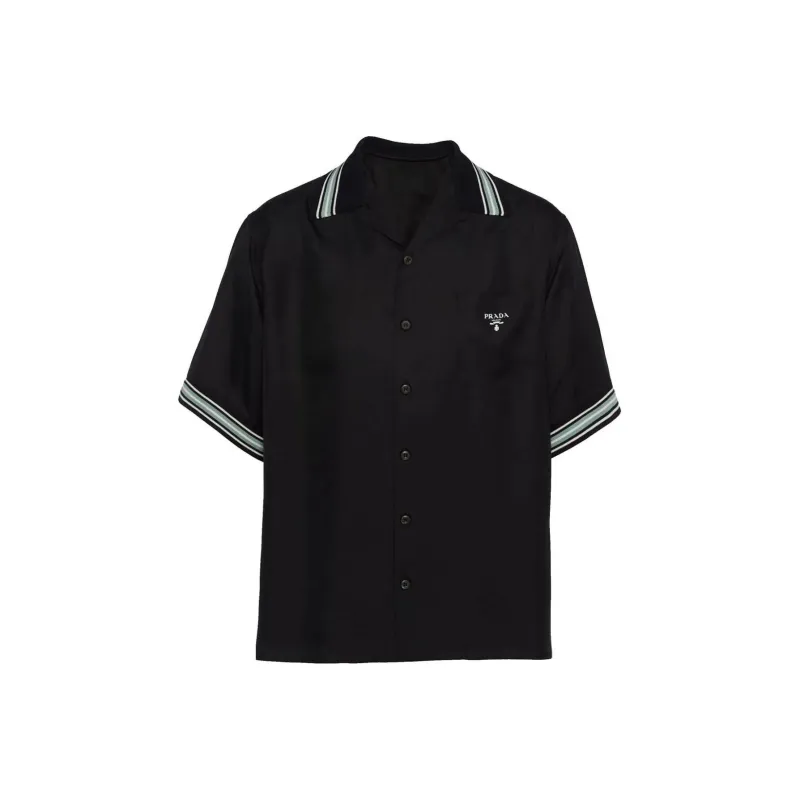PRADA Short Sleeved Button Up Shirt-0