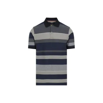 Paul Smith Striped Short Sleeved Polo Shirt