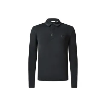 FILA Golf Series Polo Shirts Men Pitch Black