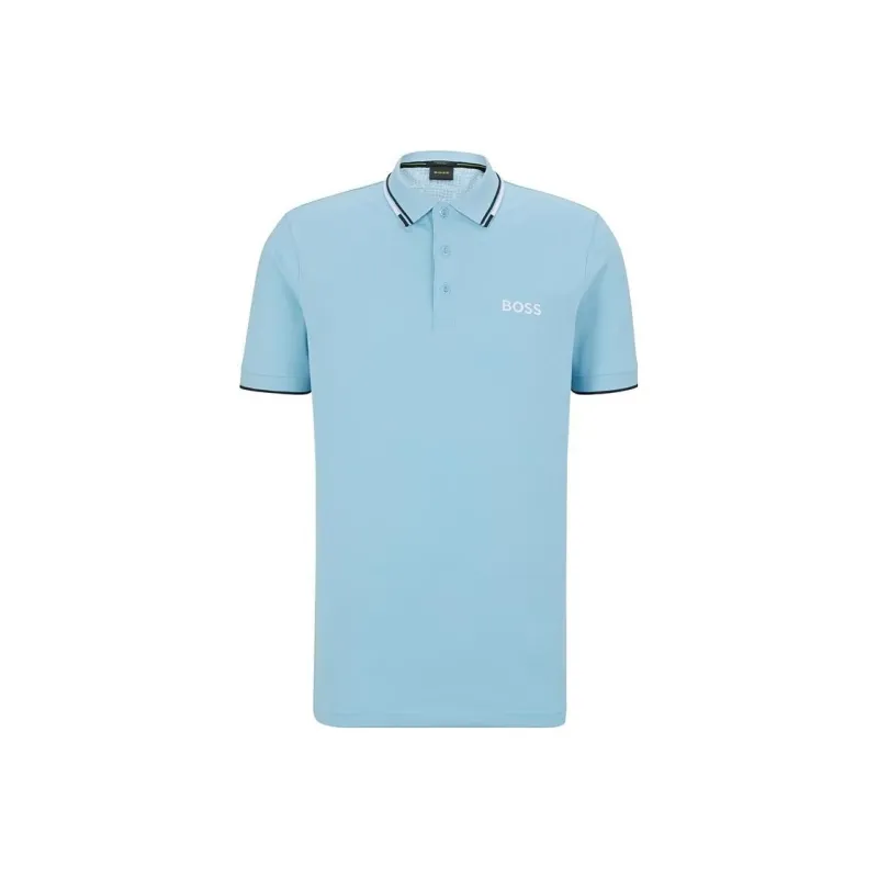 HUGO BOSS SS23 Polo Shirt Men's Blue-0