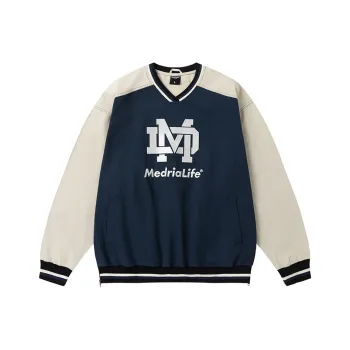 MEDRIA Sweatshirt Unisex Blue Apricot
