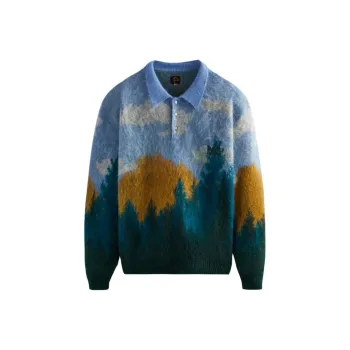Needles Mohair Spruce Polo