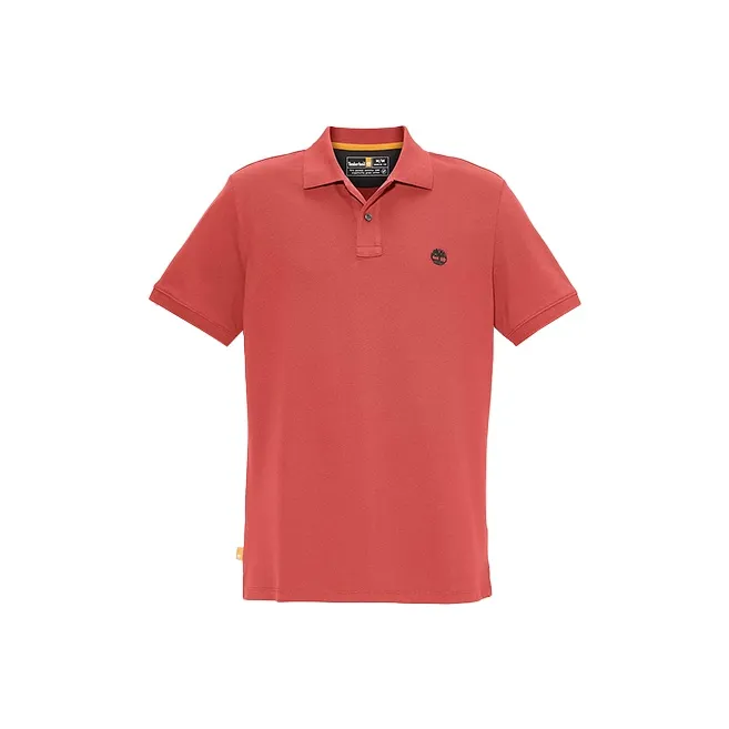 Timberland Polo Shirts Men Red-0