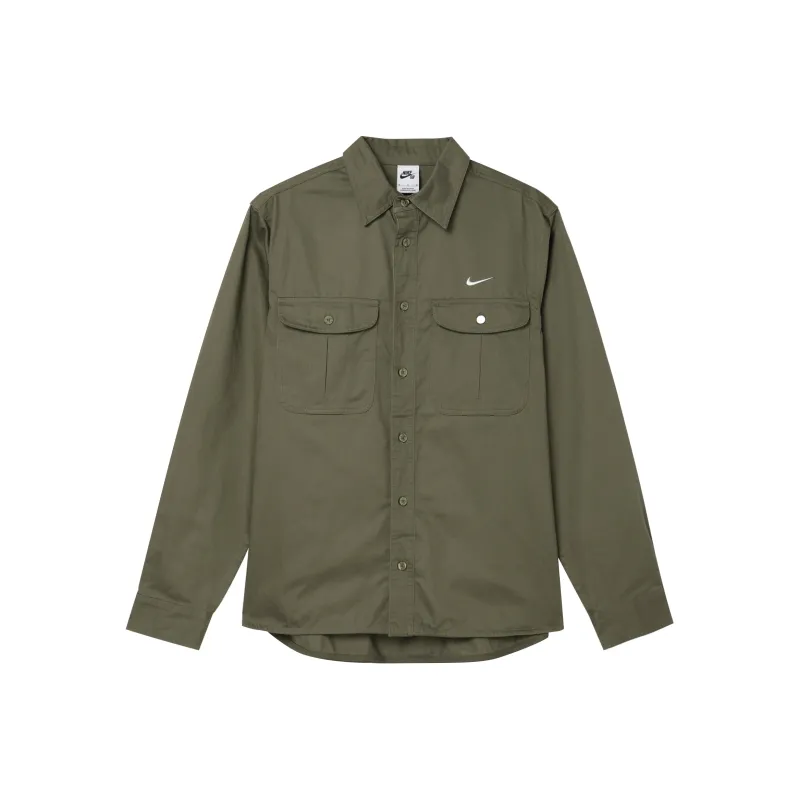 Nike Shirt Unisex Medium Olive Green-0