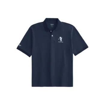 Hollister Polo Shirt Men's Marine Blue