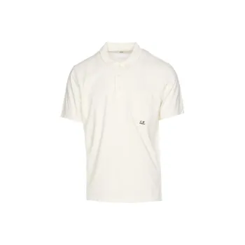 C.P.Company Polo Shirts Men White
