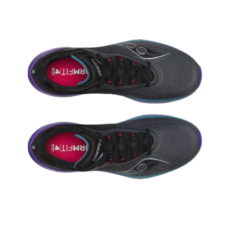 Saucony Kinvara 15 Low Top Running Shoes Women's Black-3