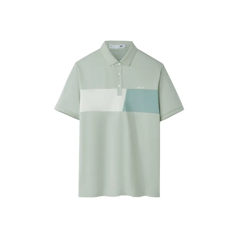 HLA Power Young Series Short Sleeved Polo Shirt Men's-0