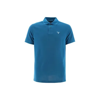BARBOUR Logo Printed Short Sleeved Polo Shirt