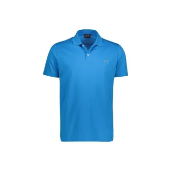 Paul & Shark Polo Shirts Men Light Blue