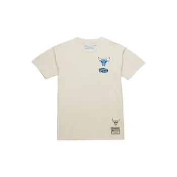 Mitchell & Ness x NBA Chicago Bulls T Shirt Men's Ecru