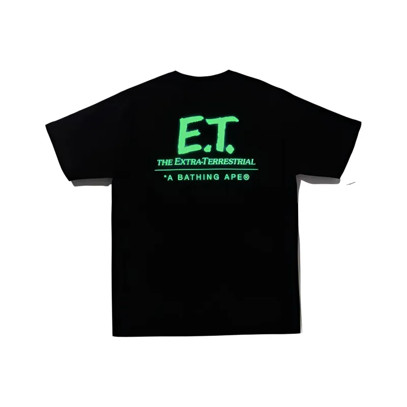 A BATHING APE X E.T. Ape Head Tee-2