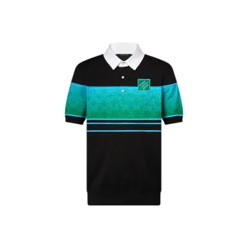 LOUIS VUITTON SS25 Polo Shirt Men's Black