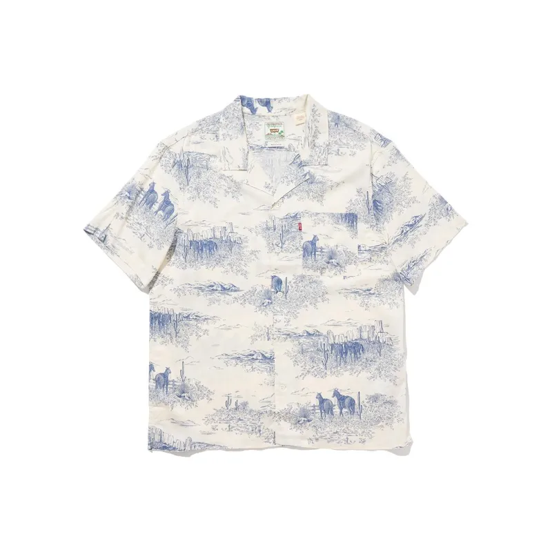 Levis Shirts Men White-0