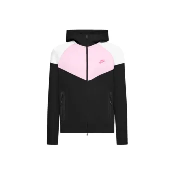 Nike Tech Windrunner 'White//Pink/' Hoodie
